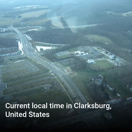 Current local time in Clarksburg, United States