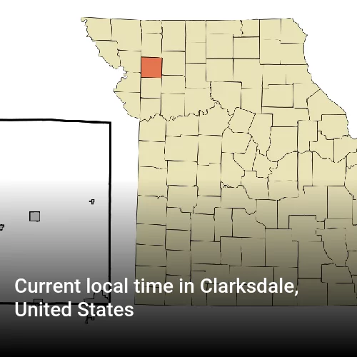Current local time in Clarksdale, United States