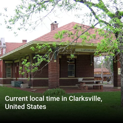 Current local time in Clarksville, United States