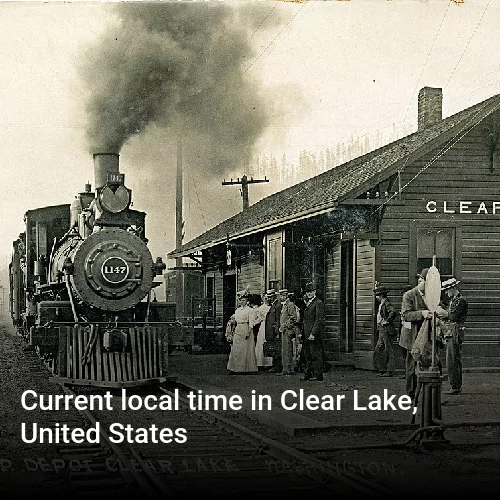 Current local time in Clear Lake, United States