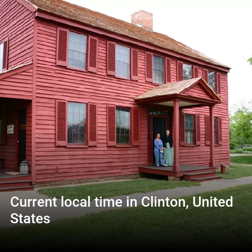 Current local time in Clinton, United States