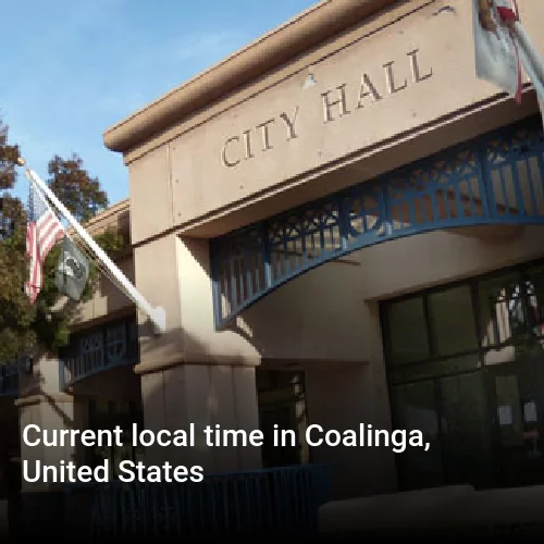 Current local time in Coalinga, United States