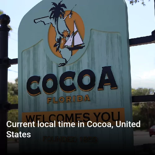 Current local time in Cocoa, United States