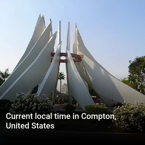 Current local time in Compton, United States
