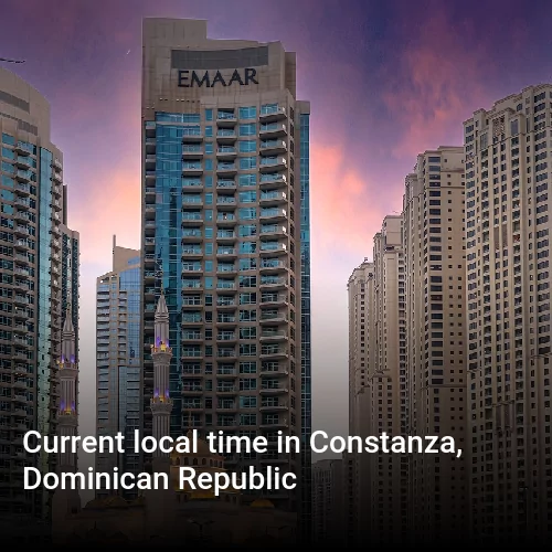 Current local time in Constanza, Dominican Republic