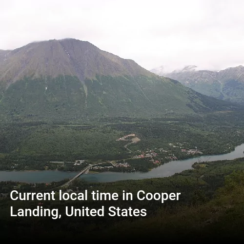 Current local time in Cooper Landing, United States