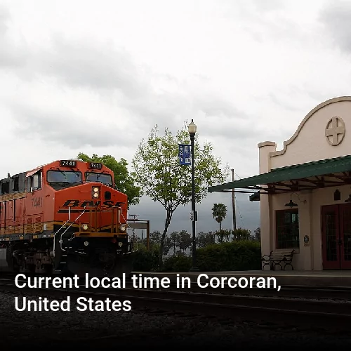 Current local time in Corcoran, United States