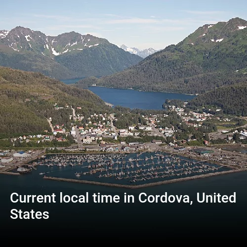 Current local time in Cordova, United States