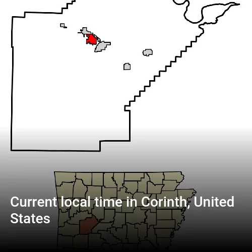 Current local time in Corinth, United States