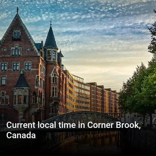 Current local time in Corner Brook, Canada