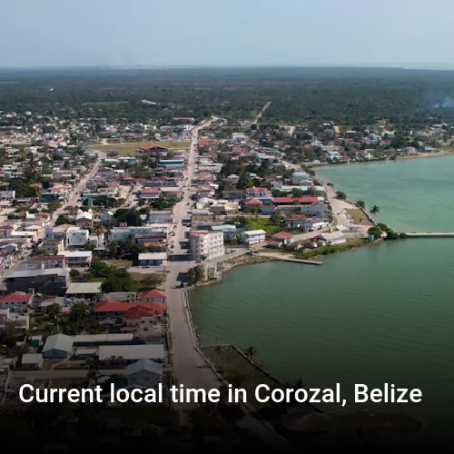 Current local time in Corozal, Belize