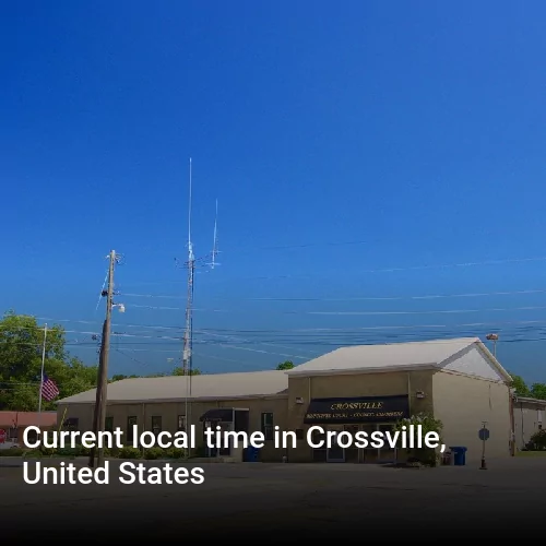 Current local time in Crossville, United States