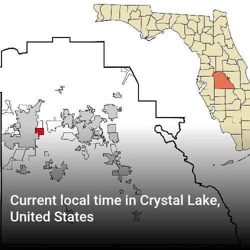 Current local time in Crystal Lake, United States