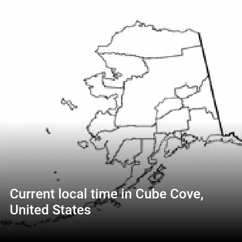 Current local time in Cube Cove, United States