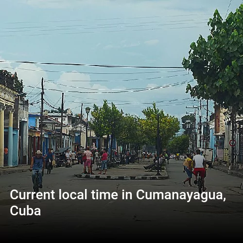 Current local time in Cumanayagua, Cuba