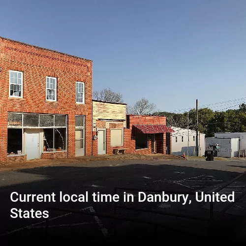 Current local time in Danbury, United States