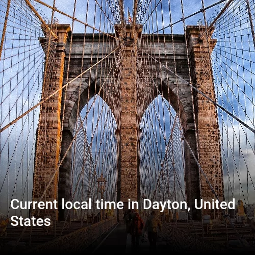 Current local time in Dayton, United States