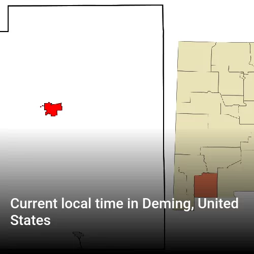 Current local time in Deming, United States