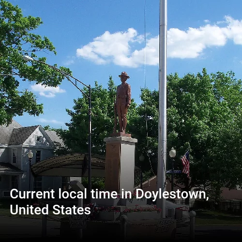 Current local time in Doylestown, United States
