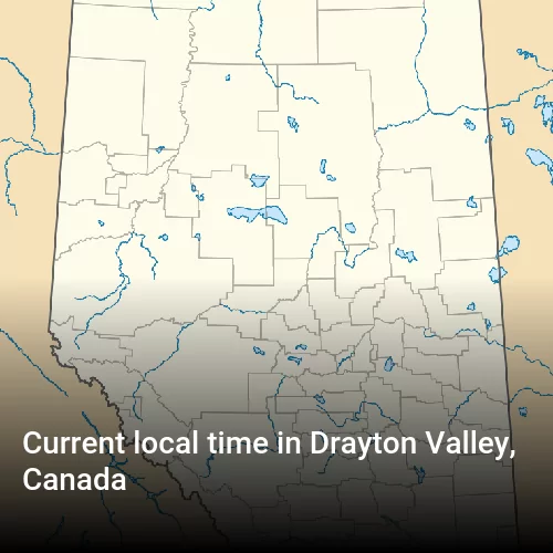 Current local time in Drayton Valley, Canada