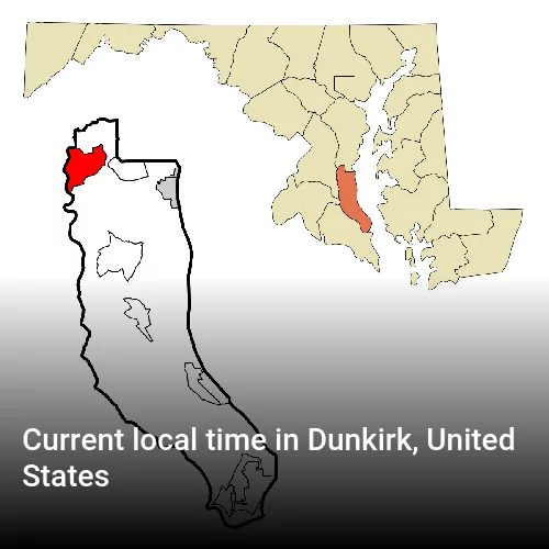 Current local time in Dunkirk, United States