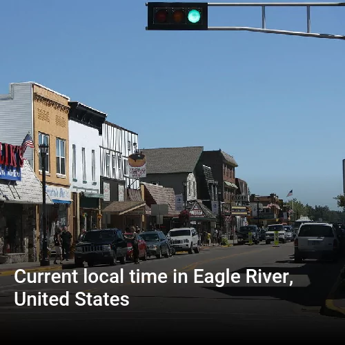Current local time in Eagle River, United States