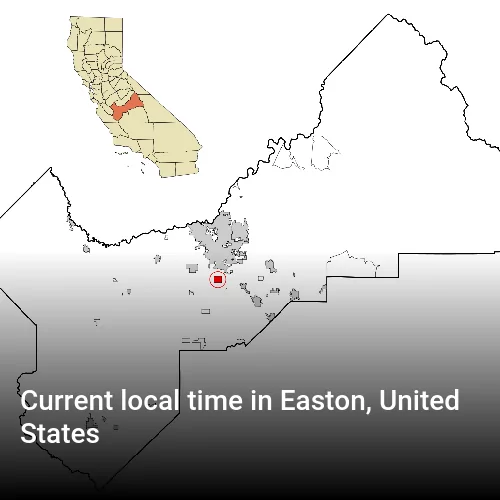 Current local time in Easton, United States