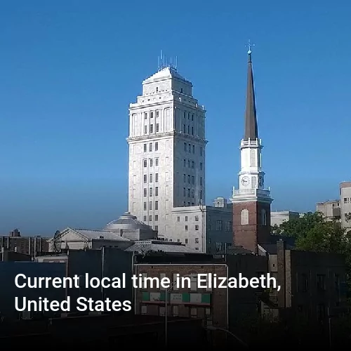 Current local time in Elizabeth, United States