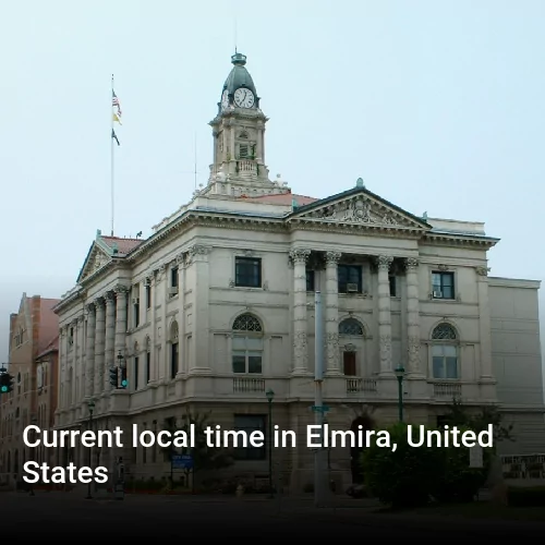 Current local time in Elmira, United States