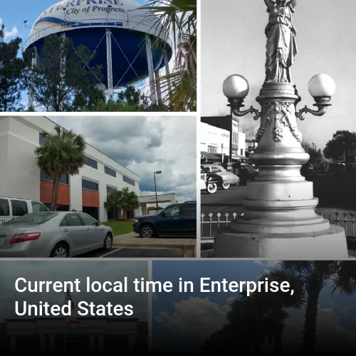 Current local time in Enterprise, United States