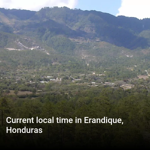 Current local time in Erandique, Honduras