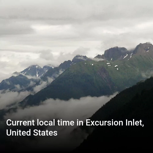 Current local time in Excursion Inlet, United States