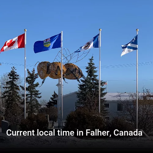 Current local time in Falher, Canada