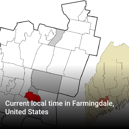 Current local time in Farmingdale, United States