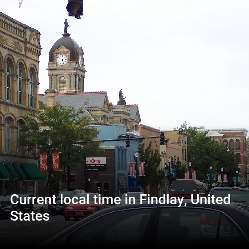 Current local time in Findlay, United States