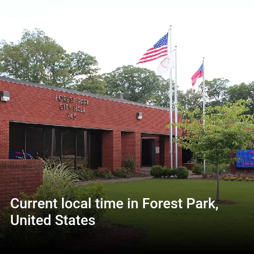 Current local time in Forest Park, United States