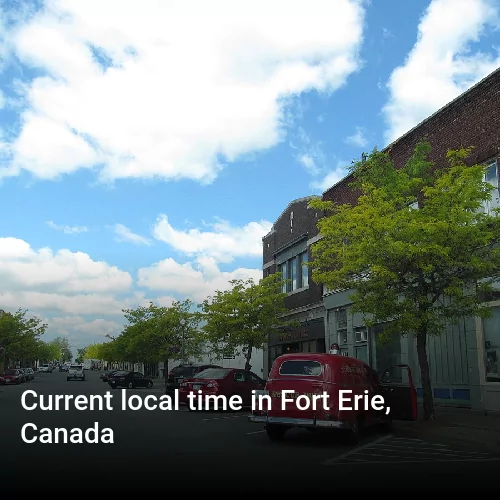 Current local time in Fort Erie, Canada