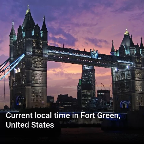 Current local time in Fort Green, United States