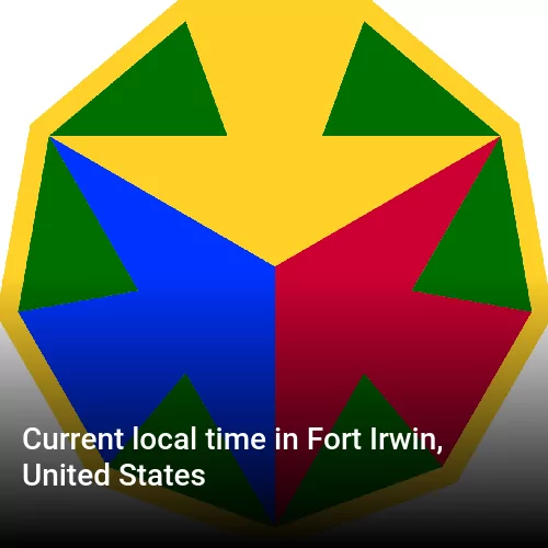 Current local time in Fort Irwin, United States