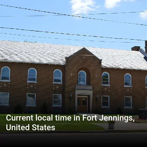 Current local time in Fort Jennings, United States