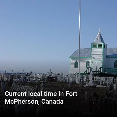 Current local time in Fort McPherson, Canada