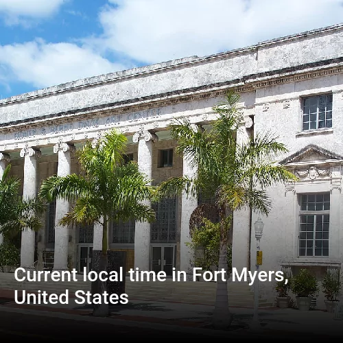 Current local time in Fort Myers, United States