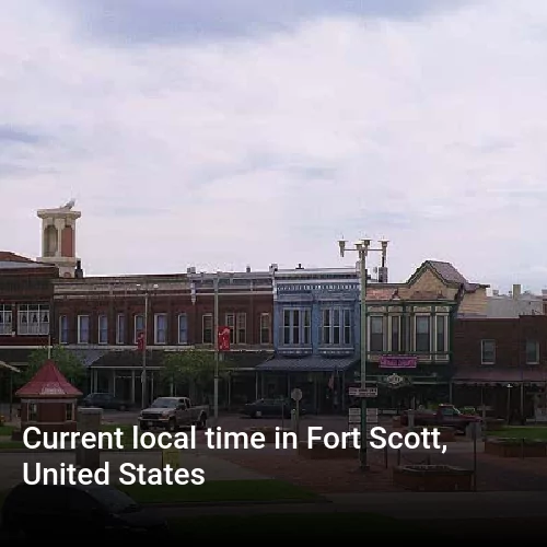 Current local time in Fort Scott, United States