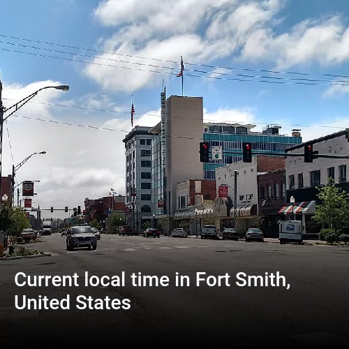 Current local time in Fort Smith, United States