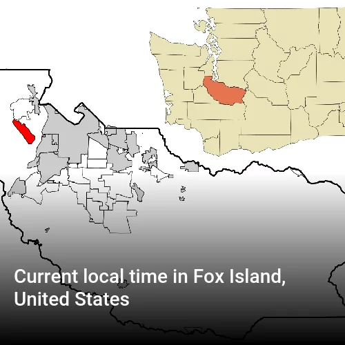 Current local time in Fox Island, United States