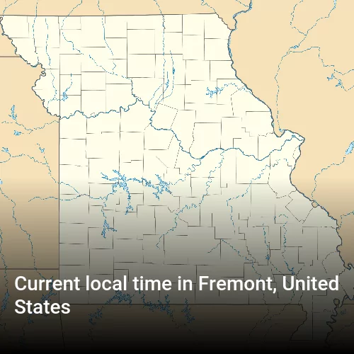 Current local time in Fremont, United States