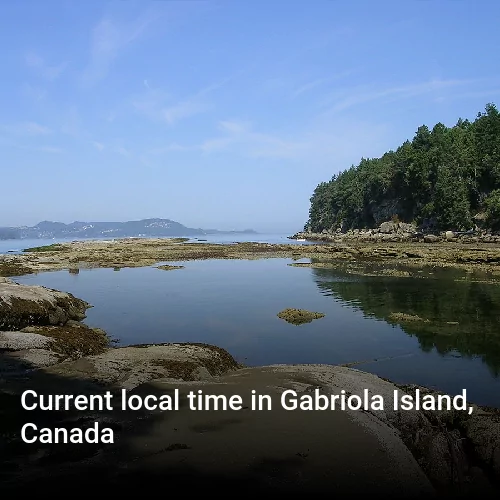 Current local time in Gabriola Island, Canada