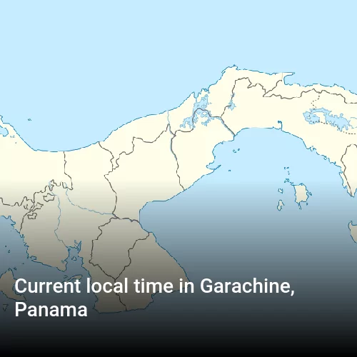 Current local time in Garachine, Panama