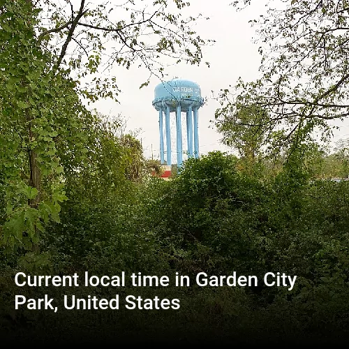 Current local time in Garden City Park, United States