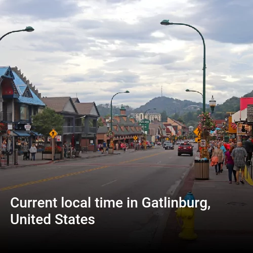 Current local time in Gatlinburg, United States
